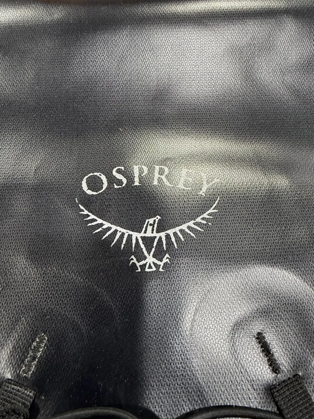 Osprey Transporter Waterproof 18 Backpack NWT Black Roll-Top Closure Bungee